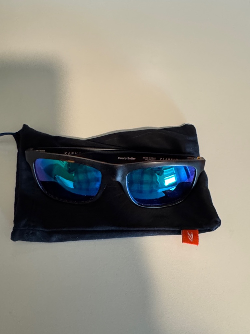 Men's Keanon polarized Sunglasses  with Case and Soft Pouch